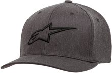 Load image into Gallery viewer, ALPINESTARS Ageless Hat- Curved Bill - Charcoal/ Black - Small/Medium 1017810101910SM