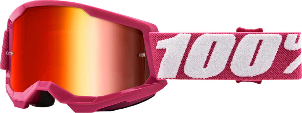 100% Youth Strata 2 Goggles - Fletcher - Red Mirror 50032-00006