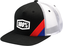 Laden Sie das Bild in den Galerie-Viewer, 100% Youth Cornerstone Trucker Hat - Black 20047-00004