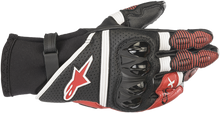 Carica l&#39;immagine nel visualizzatore di Gallery, ALPINESTARS GPX V2  Gloves -Black//White/Red - Small 3567219-1304-S