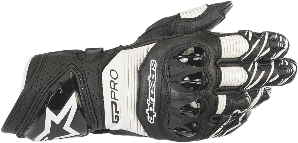 ALPINESTARS GP Pro R3 Gloves - Black /White - Small 3556719-12-S