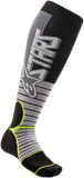 ALPINESTARS MX Pro Socks - Gray/Yellow - Medium 4701520-905-SM