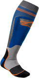 ALPINESTARS MX Plus 1 Socks - Blue/Orange - Small/Medium 4701820-7042-SM