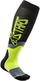 ALPINESTARS MX Plus 2 Socks - Black/Yellow - Small/Medium 4701920-155-SM