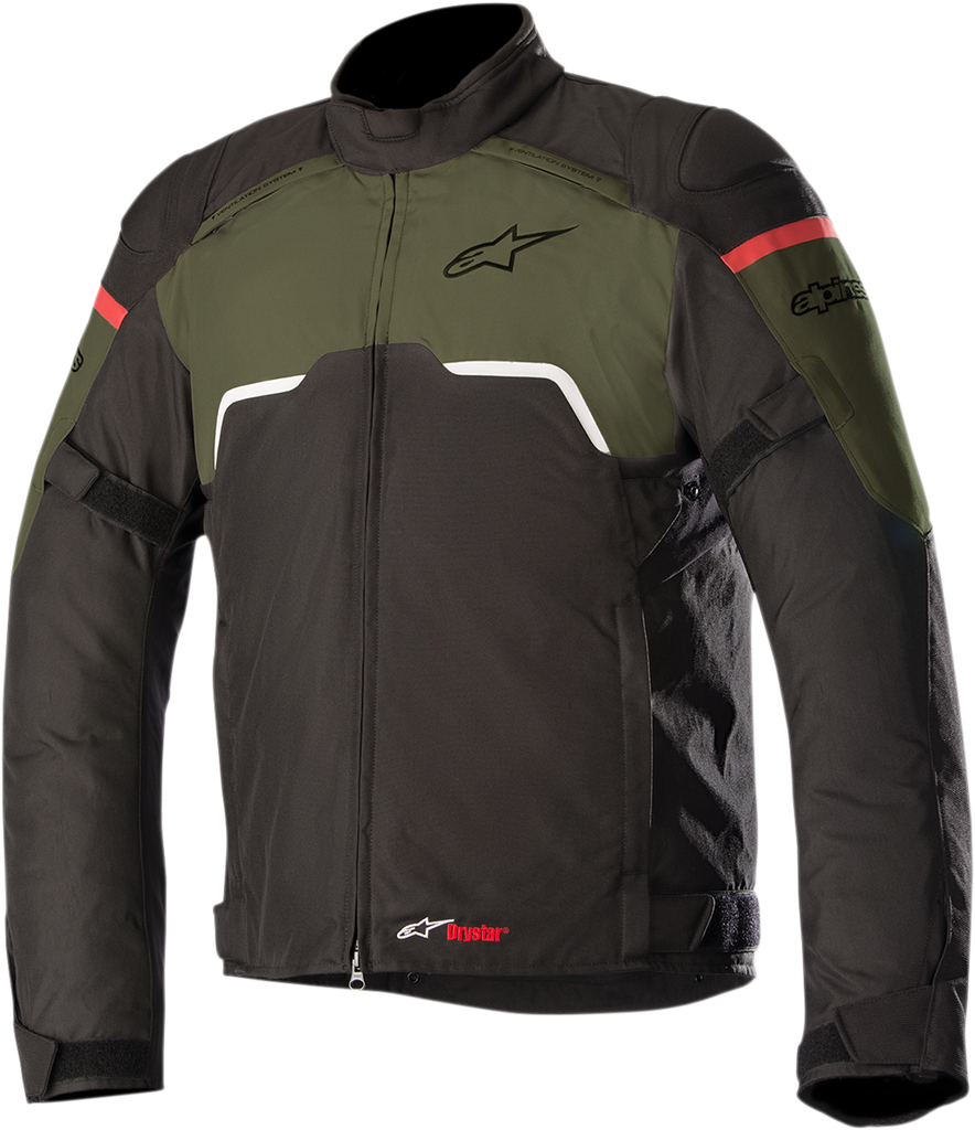 ALPINESTARS Hyper Drystar? Jacket - Black/Green - Small 3204718-1608-S