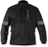 ALPINESTARS Hurricane Rain Jacket - Black - Large 3204617-10-L