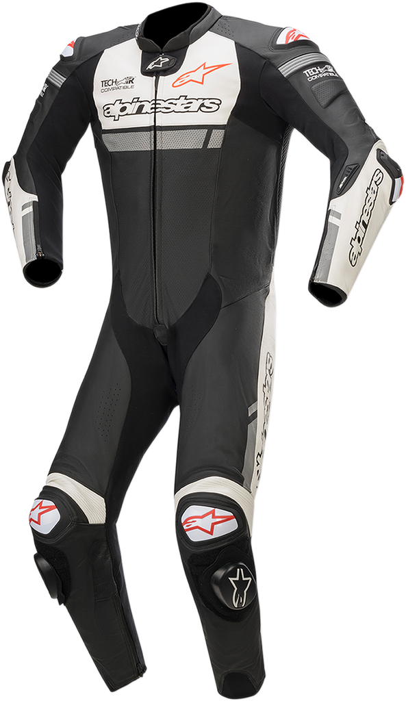 ALPINESTARS Missile Ignition 1-Piece Leather Suit - Black/White - US 48 / EU 58 3150120-1231-58