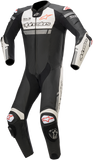 ALPINESTARS Missile Ignition 1-Piece Leather Suit - Black/White - US 48 / EU 58 3150120-1231-58