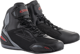 ALPINESTARS Faster-3 Drystar? Shoes - Black/Gray/Red - US 8 2540719131-8