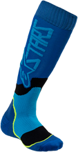 Cargar imagen en el visor de la galería, ALPINESTARS MX Plus 2 Youth Socks - Blue/Cyan -Medium/Large 4741920-707