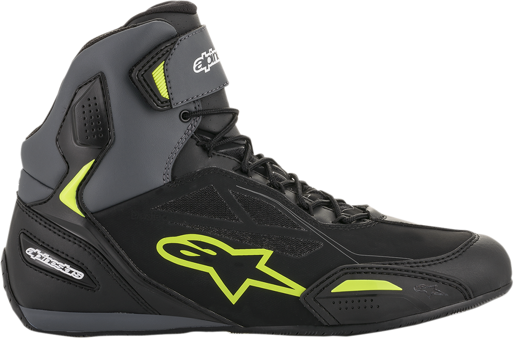 ALPINESTARS Faster-3 Drystar? Shoes - Black/Gray/Yellow - US 7 2540719175-7