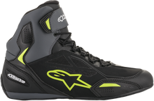 Load image into Gallery viewer, ALPINESTARS Faster-3 Drystar? Shoes - Black/Gray/Yellow - US 11.5 2540719175-11.5