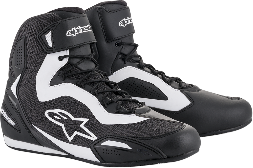 ALPINESTARS Faster-3 Rideknit Shoes - Black/White - US 7 2510319-12-7