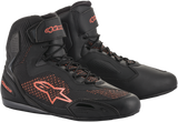 ALPINESTARS Faster-3 Rideknit Shoes - Black/Red - US 7.5 251031910307.5