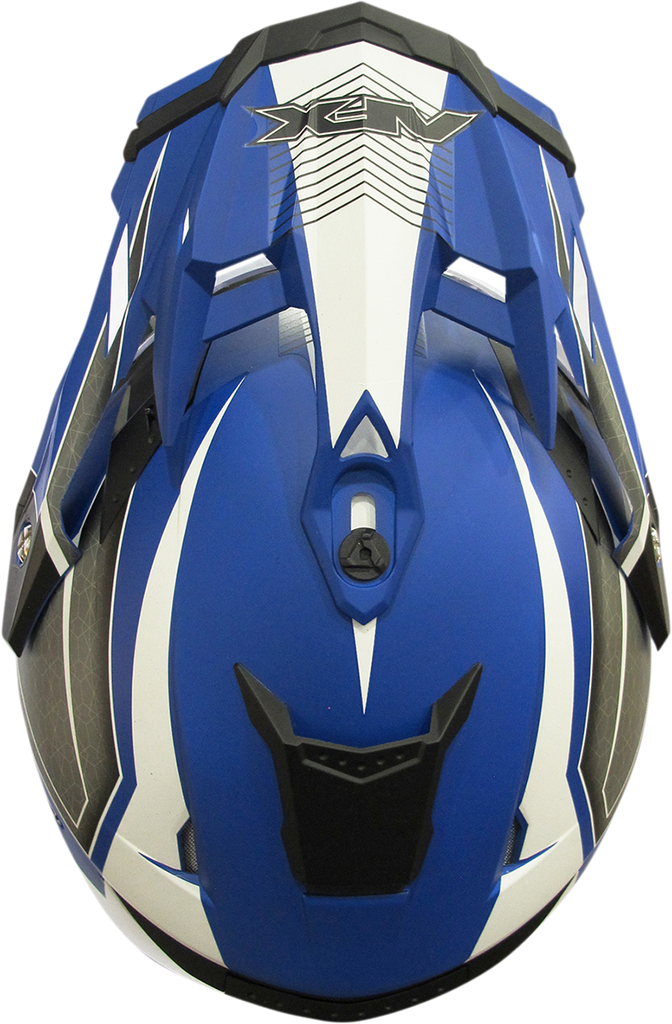 AFX FX-41 Helmet - Range - Matte Blue - Large 0140-0073