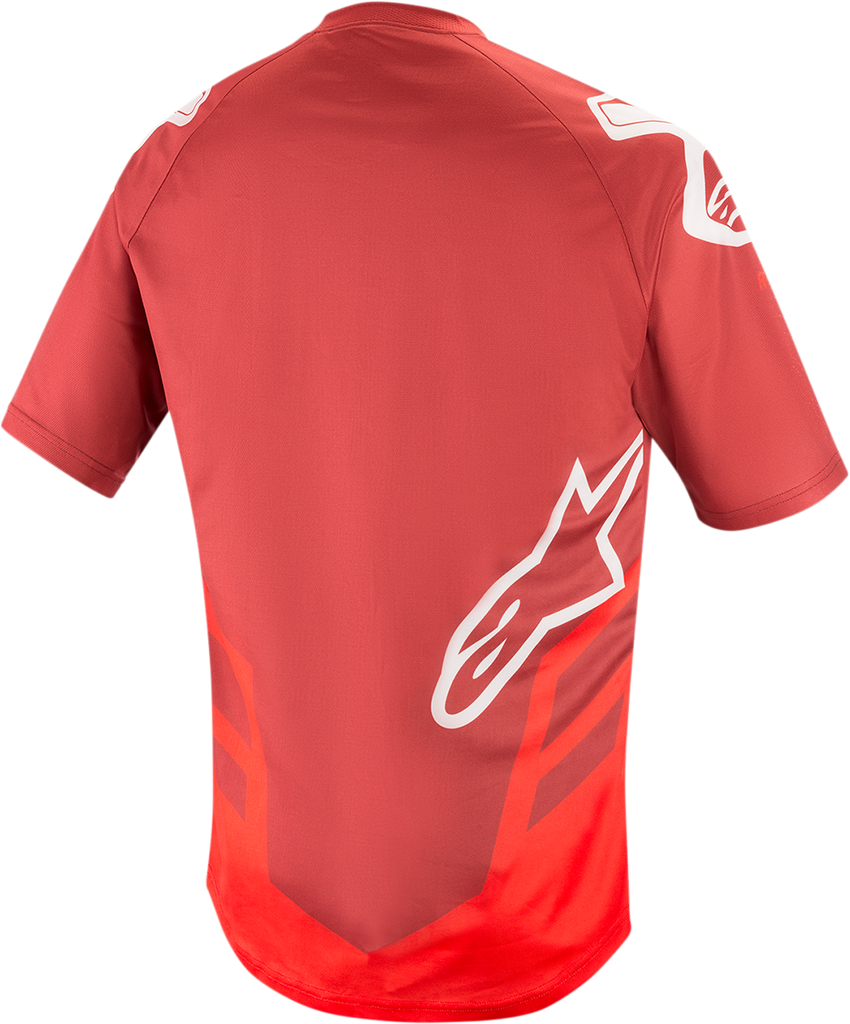 ALPINESTARS Racer V2 Jersey - Burgundy/Red/White - Small 1762919-3173-SM