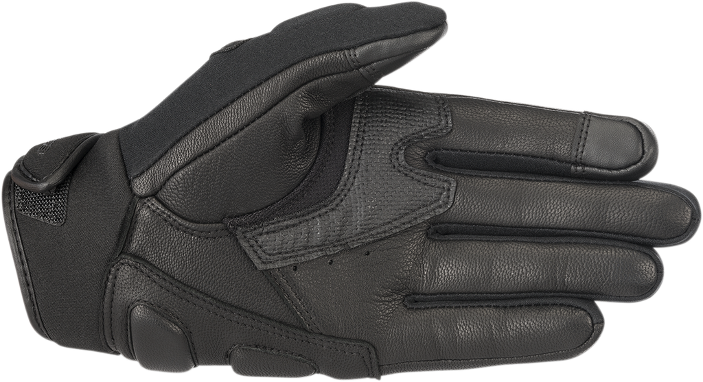 ALPINESTARS Faster Gloves - Black/Black - Small 3567618-1100-S