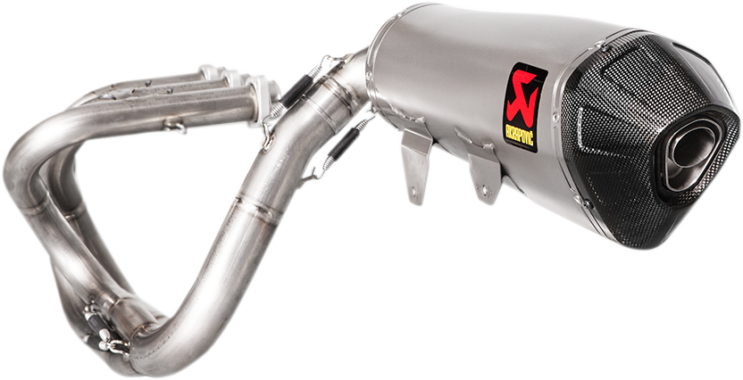 AKRAPOVIC Evolution Exhaust - Titanium/Titanium S-Y10E5-ALAGT