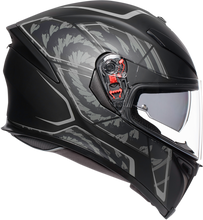 Cargar imagen en el visor de la galería, AGV K5 S Helmet - Tornado - Black/Silver - Large 210041O2MY00509