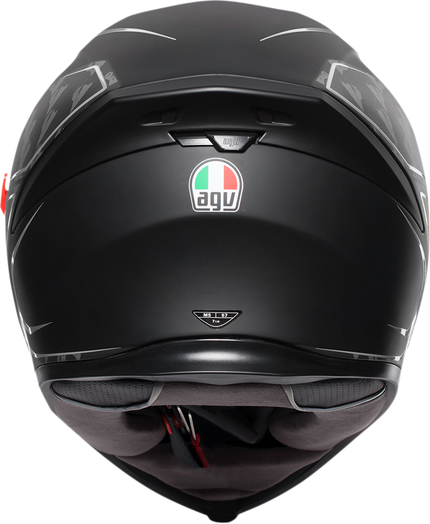 AGV K5 S Helmet - Tornado - Black/Silver - Large 210041O2MY00509