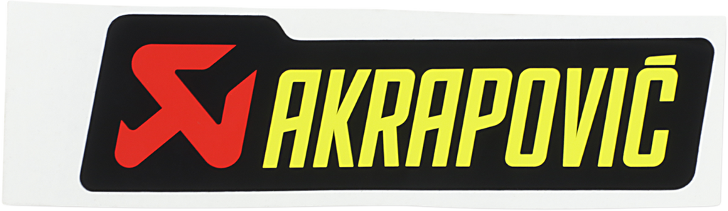 AKRAPOVIC Replacement Sticker P-HST2AL