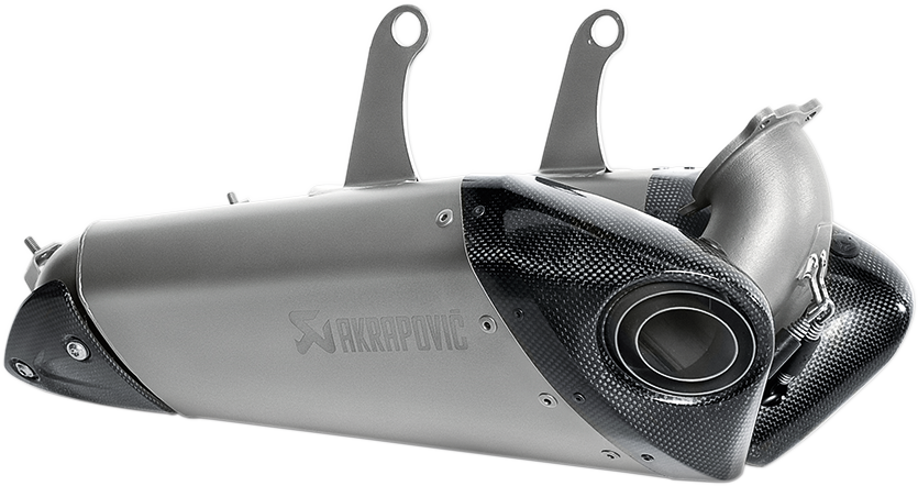 AKRAPOVIC Mufflers - Titanium - Panigale S-D9SO4-T