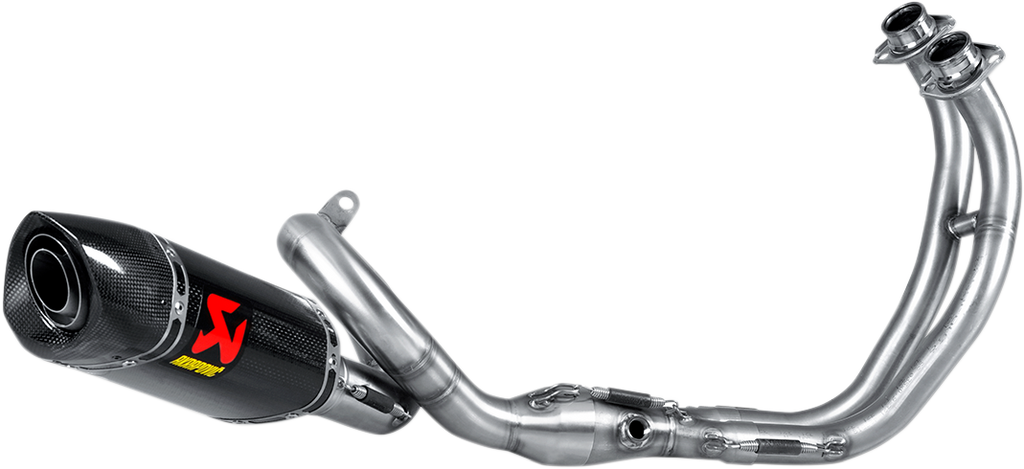 AKRAPOVIC Stainless Steel/Carbon Fiber Race Exhaust S-Y7R2-AFC