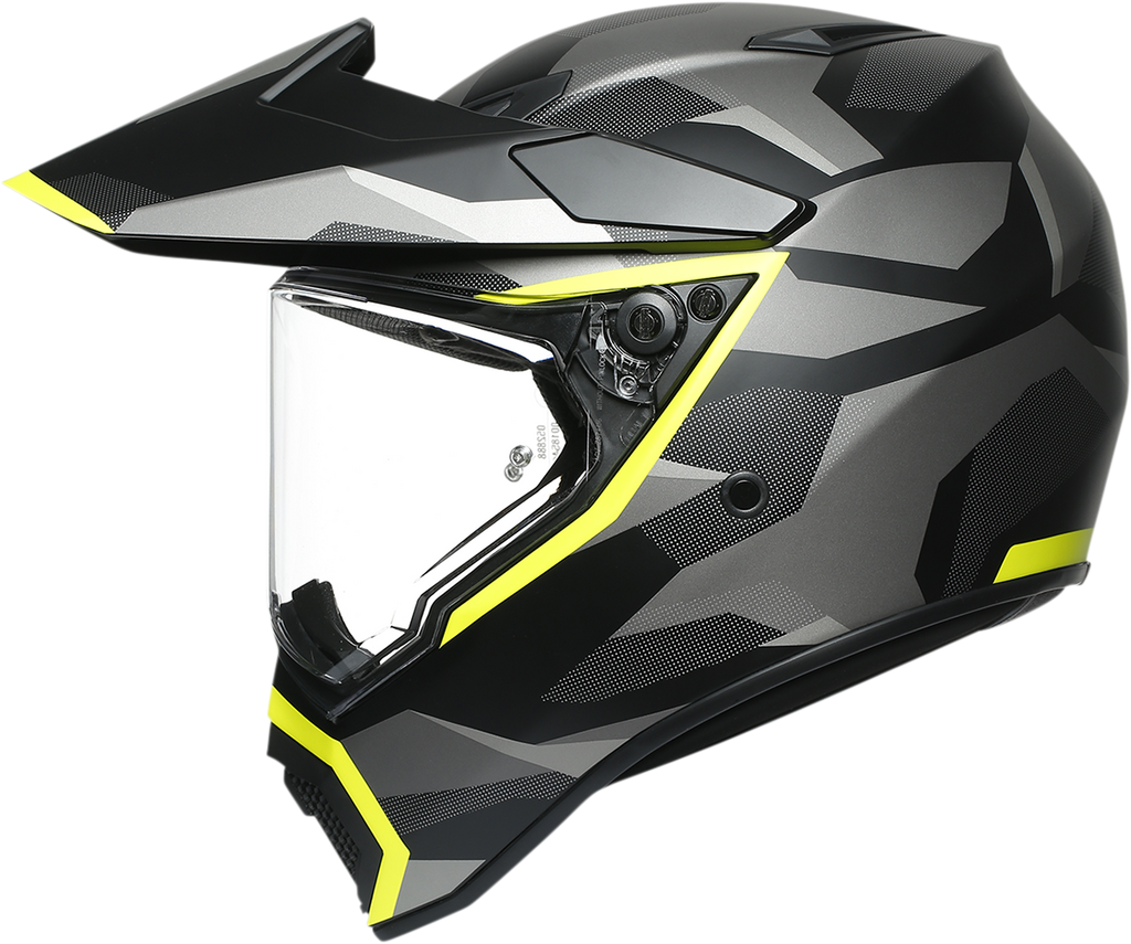 AGV AX9 Helmet - Siberia - Black/Yellow - Small 217631O2LY00705