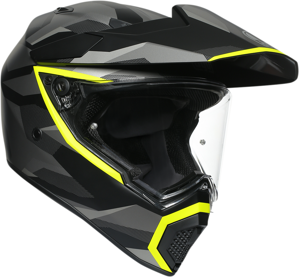 AGV AX9 Helmet - Siberia - Black/Yellow - Small 217631O2LY00705