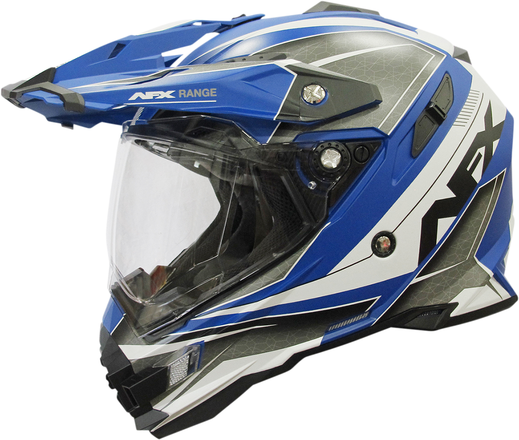 AFX FX-41 Helmet - Range - Matte Blue - XL 0140-0074