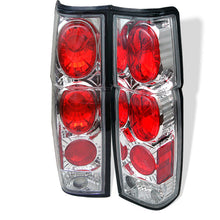 Load image into Gallery viewer, Spyder Nissan Hardbody 86-97 Euro Style Tail Lights Chrome ALT-YD-NH86-C