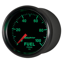 Laden Sie das Bild in den Galerie-Viewer, Autometer GS 0-100 PSI Full Sweep Electronic Fuel Pressure Gauge