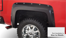 Load image into Gallery viewer, Bushwacker 16-17 Chevy Silverado 2500 HD Fleetside Pocket Style Flares 4pc - Quicksilver