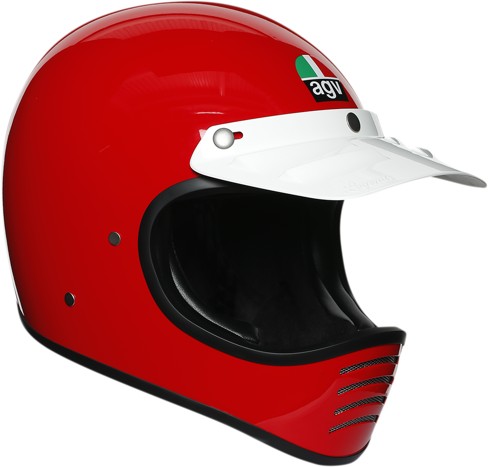 AGV X101 Helmet - Red - Medium 20770154N000312