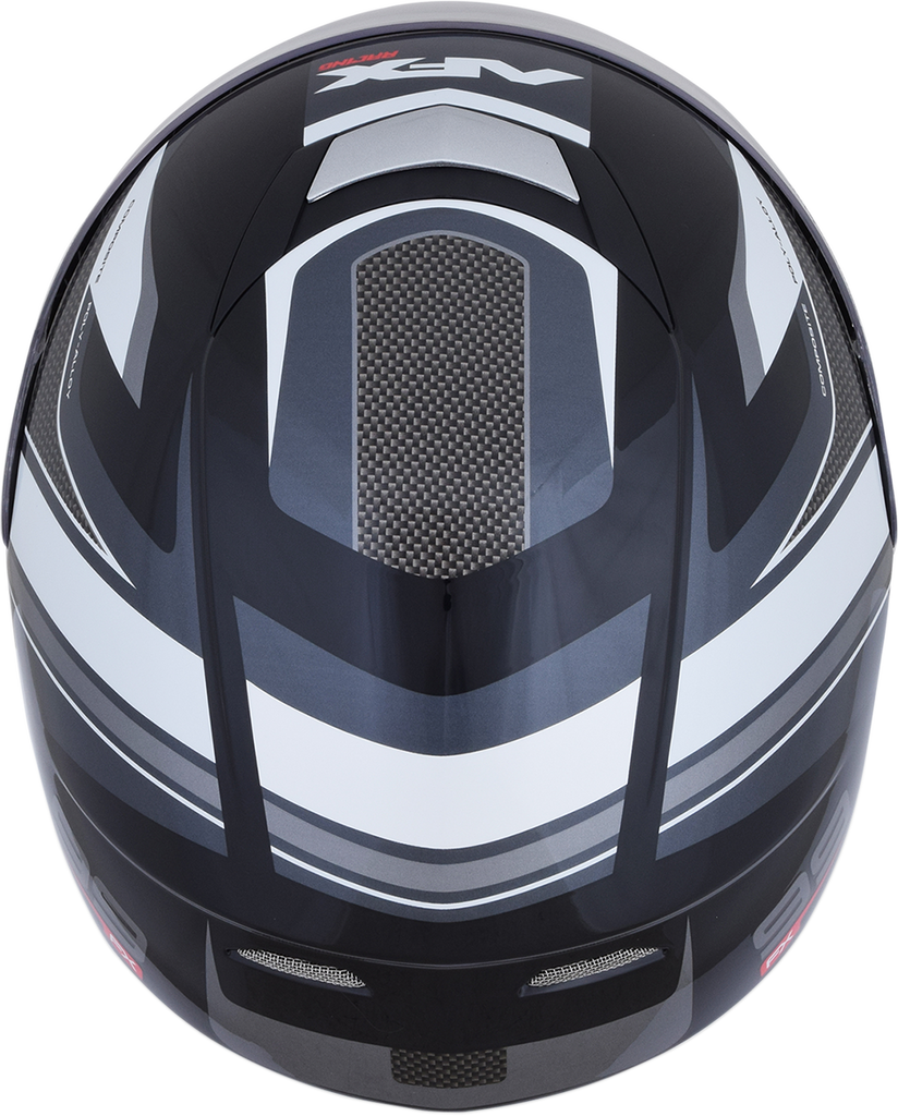 AFX FX-99 Helmet - Recurve - Black/White - Small 0101-11116