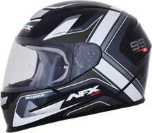 Laden Sie das Bild in den Galerie-Viewer, AFX FX-99 Helmet - Recurve - Black/White - Small 0101-11116