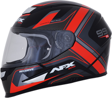 Laden Sie das Bild in den Galerie-Viewer, AFX FX-99 Helmet - Recurve - Black/Red - XL 0101-11114