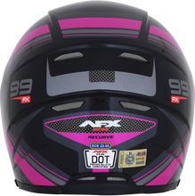 Laden Sie das Bild in den Galerie-Viewer, AFX FX-99 Helmet - Recurve - Black/Fuchsia - Medium 0101-11103