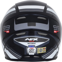 Laden Sie das Bild in den Galerie-Viewer, AFX FX-99 Helmet - Recurve - Black/White - Medium 0101-11117