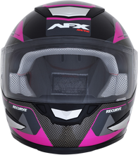 Laden Sie das Bild in den Galerie-Viewer, AFX FX-99 Helmet - Recurve - Black/Fuchsia - Small 0101-11102