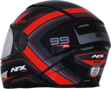 Laden Sie das Bild in den Galerie-Viewer, AFX FX-99 Helmet - Recurve - Black/Red - Large 0101-11113