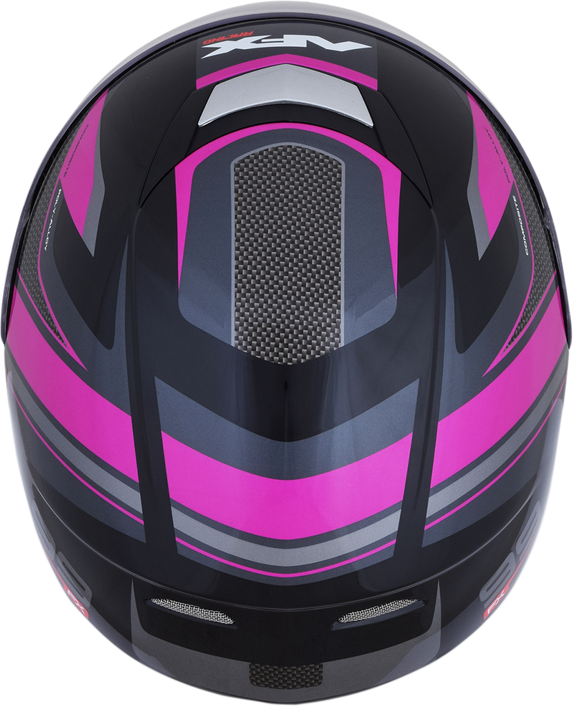 AFX FX-99 Helmet - Recurve - Black/Fuchsia - XS 0101-11101