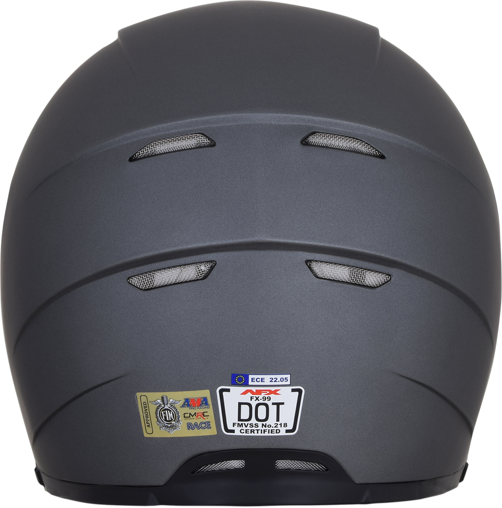 AFX FX-99 Helmet - Frost Gray - XL 0101-11064