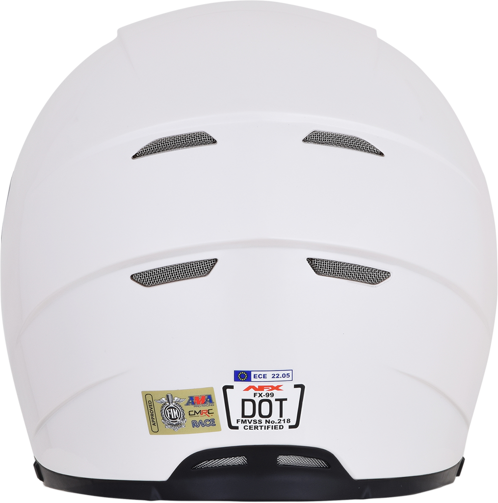 AFX FX-99 Helmet - Pearl White - Small 0101-11078