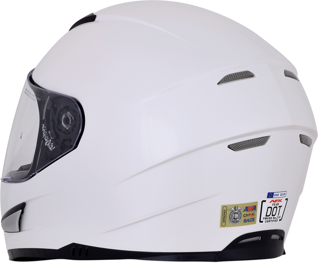 AFX FX-99 Helmet - Pearl White - Medium 0101-11079