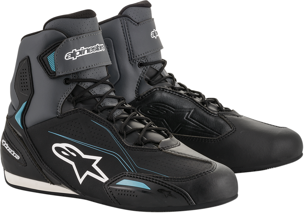 ALPINESTARS Stella Faster-3 Shoes - Black/Gray/Blue - US 5 251041911715