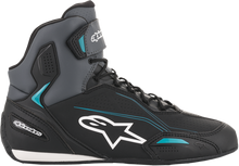 Charger l&#39;image dans la galerie, ALPINESTARS Stella Faster-3 Shoes - Black/Gray/Blue - US 10 2510419117110