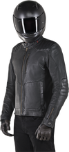 Charger l&#39;image dans la galerie, ALPINESTARS Crazy Eight Leather Jacket - Black - 2XL 3107819-10-XXL