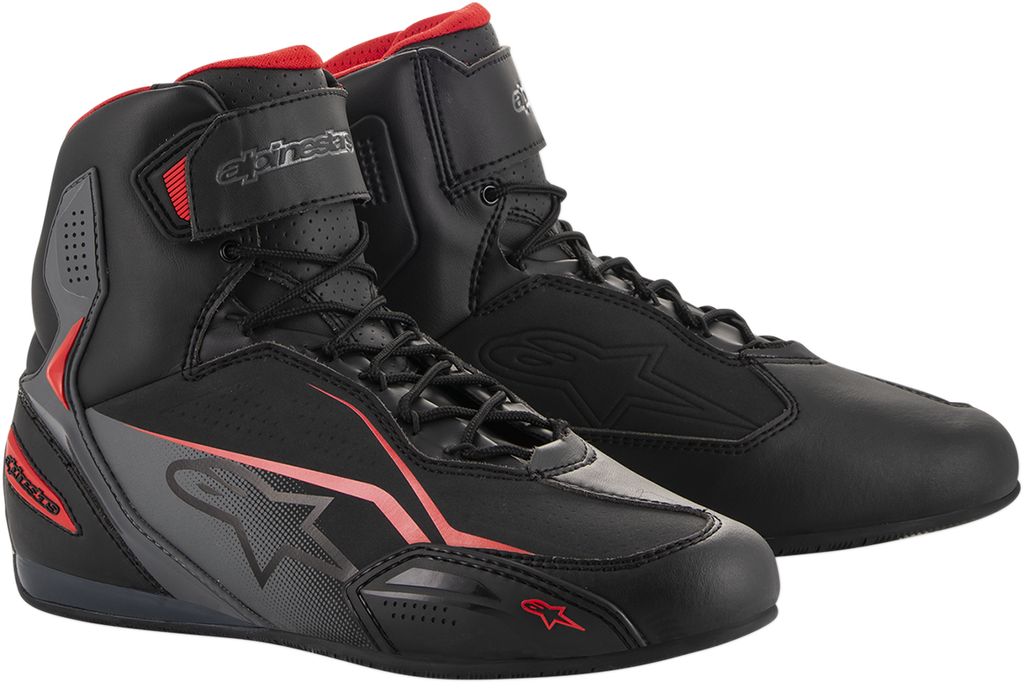 ALPINESTARS Faster-3 Shoes - Black/Gray/Red - US 14 2510219131-14