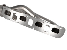 Load image into Gallery viewer, aFe Twisted Steel Header 1-7/8 IN to 2-3/4 IN 304 w/ Raw Finish